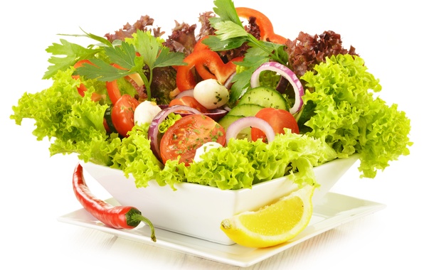 Vegetarischer Salat 